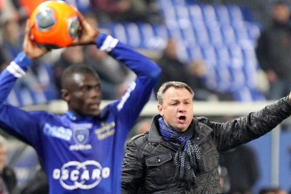  Frederic Hantz, stade, Armand à Bastia, le 21 décembre 2013 