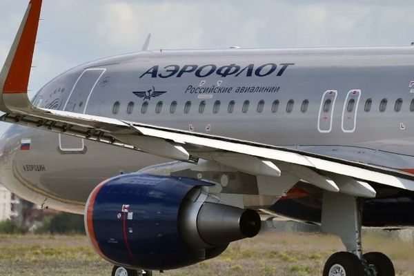 Un avion de la compagnie russe Aéroflot