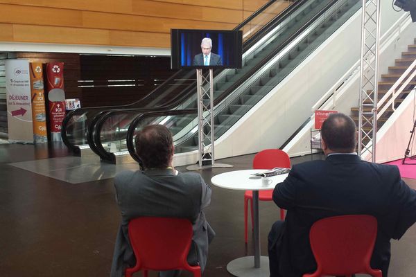 Claude Bartolone, le président de l'Assemblée Nationale, a ouvert les débats du 9ème congrès des régions de France