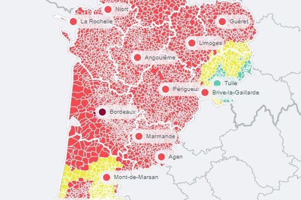 Vendredi 3 et samedi 4 mars, l'ensemble de la Nouvelle-Aquitaine était concerné par un pic de pollution aux particules en suspension.