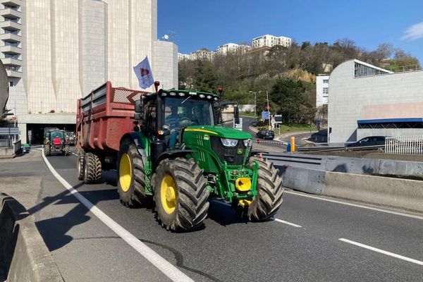 "Les tracteurs convergeront en masse vers Lyon" ont prévenu les agriculteurs en colère qui ont appelé à manifester ce jeudi 25 mars 2021.