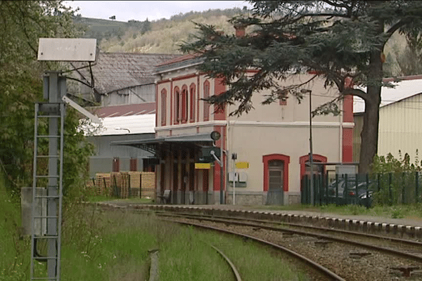 La gare de Boën 