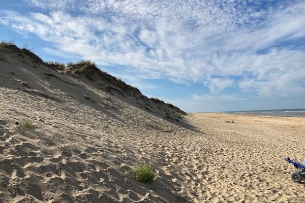 L'accident est survenu sur la plage de La Bouverie à La Tremblade (Charente-Maritime).