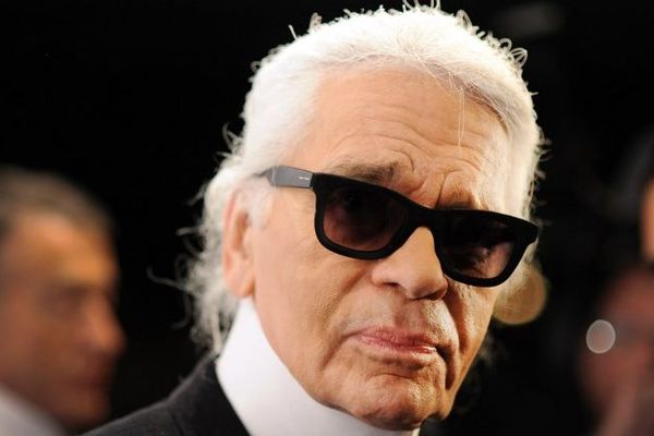 Le couturier Karl Lagerfeld, en novembre 2012