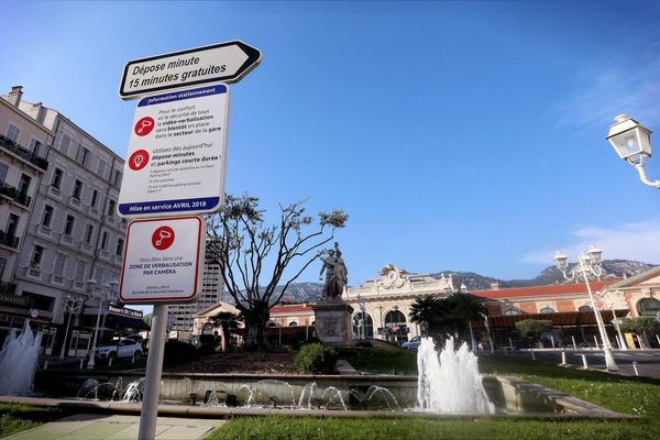 La  gare de Toulon.