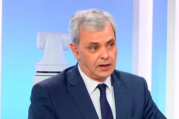 Christophe Bouchet sur le plateau du 19/20 le lundi 26 mars 2018