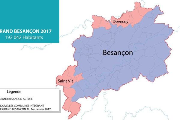 15 nouvelles  communes vont être rattachées au 1er janvier 2017. 