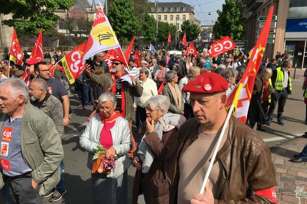 La manifestation du 1er mai à Limoges