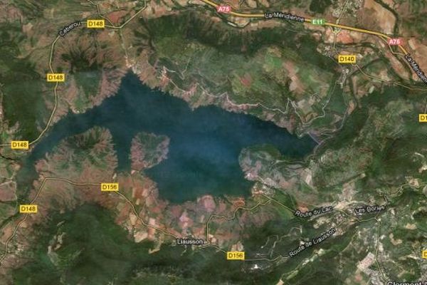 Lac du Salagou (Hérault) - Google map