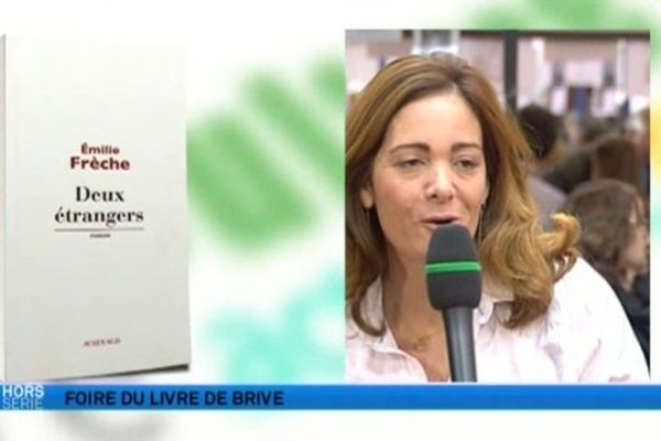 Emilie Brèche prix de la ville de Brive pour son roman "deux étrangers" chez Actes Sud