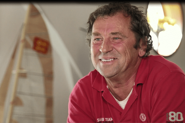 Lionel Lemonchois, gagnant de la Route du Rhum 2006