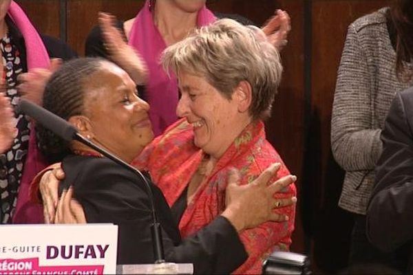 Christiane Taubira et Marie-Guite Dufay