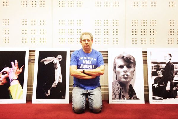 Philippe Auliac, le fan devenu photographe de David Bowie.