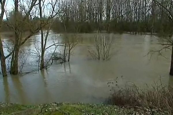 De nombreux cours d'eau ont débordé en raison des intempéries de ces derniers jours.