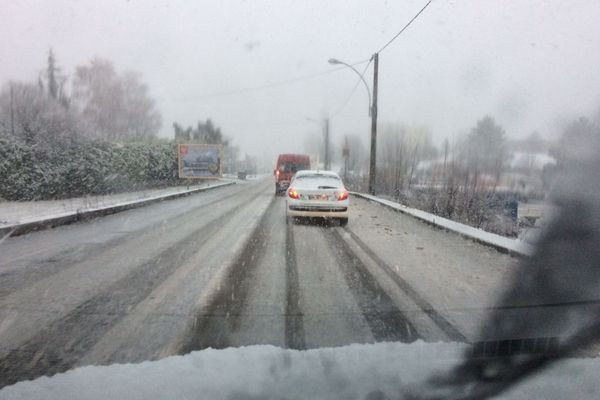 La Lozère a déjà connu un épisode neigeux le lundi 8 janvier.