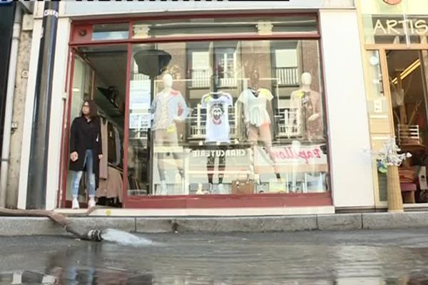 Pompage à Abbeville après les pluies diluviennes