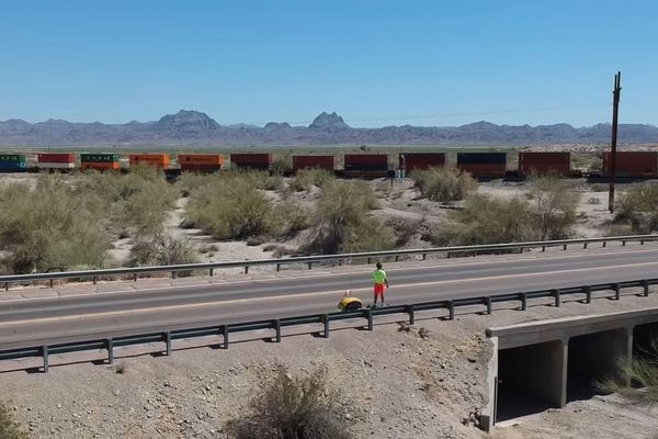 Fabrice Gropaiz a traversé les Etats-Unis, de San Francisco à Miami, en un peu plus de deux mois. 