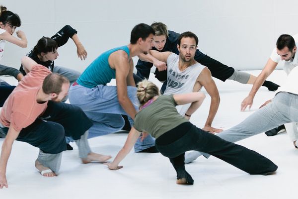 Le Ballet de Lorraine en répétition.