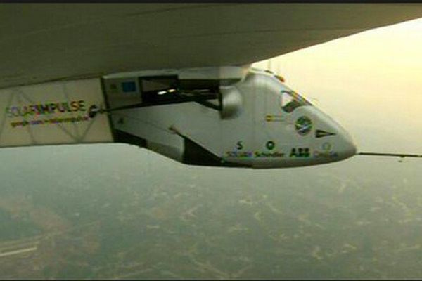 Solar Impulse a repris le survol de la Chine mardi. 