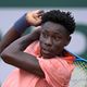 Moïse Kouamé, à l'Open de tennis de Roland Garros juniors, en juin 2024