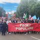 Le Front populaire a pris part à la manifestation contre l'extrême droite ce samedi 15 juin à Strasbourg.