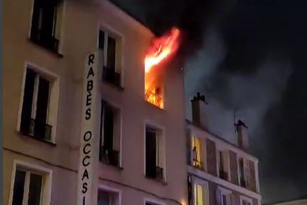 Le feu s'est déclaré vers 7h du matin