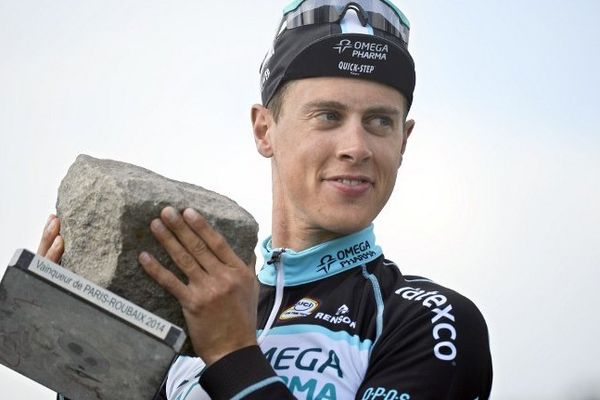 Niki Terpstra, premier pavé de sa carrière.