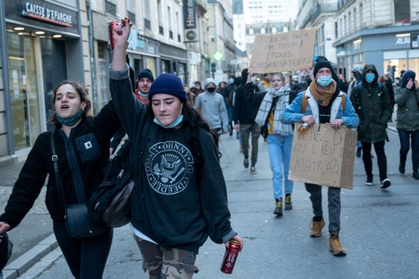  Manifestation à Rennes le 23 janvier dernier