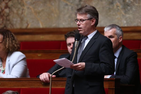 Éric Alauzet à l'Assemblée Nationale