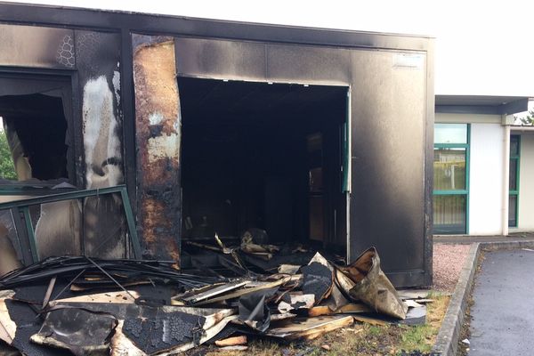 Les "Carrières de Condat", à Feyiat (87), à nouveau victimes d'un incendie volontaire.