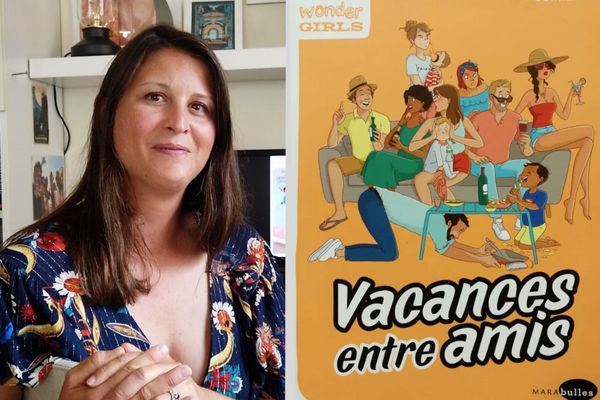 Astrid Cornet présente sa dernière BD : Vacances entre amis