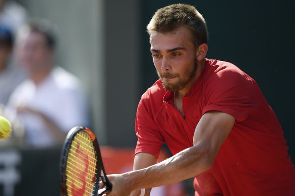 Touché physiquement, le gardois Benjamin Bonzi s'incline face à l'espagnol Albert Ramos-Vinolas à Roland-Garros - 31 mai 2017