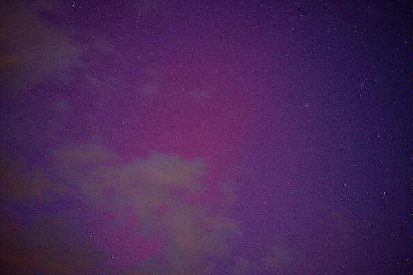 Les aurores boréales, constatées dans le ciel français cette nuit.