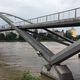 Une personne est tombée dans le Rhin depuis la passerelle des Trois Pays, qui relie Huningue à Weil-am-Rhein samedi 25 mai.