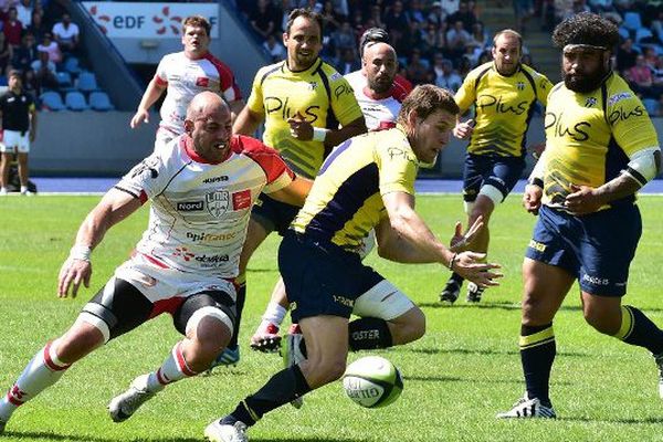 Lors du match aller contre Nevers