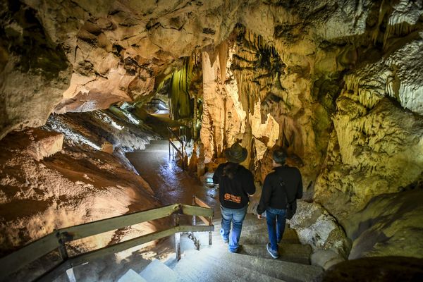 Dans le département de l'Ain, les grottes du Cerdon n'avaient pas connu une telle affluence depuis des années.