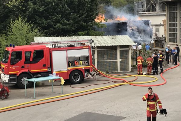 L'incendie a mobilisé les pompiers de Limoges et Nexon