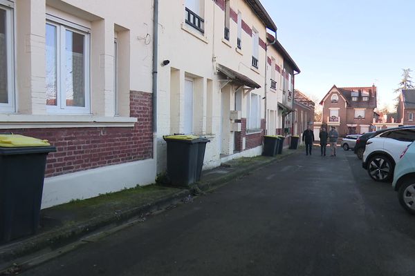 Cette rue de Tergnier fait partie de la zone concernée par le permis de louer.