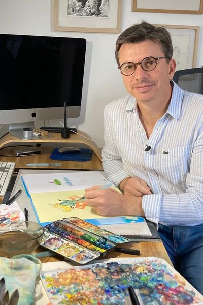 le dessinateur breton Francois Ravard sera présent à Quai des Bulles 2024