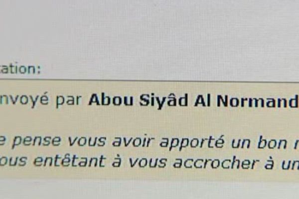 En 2012, Romain Letellier prend le pseudonyme d'Abu Siyâd Al Normandy