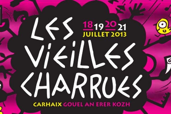 éléments du visuel de l'édition 2013 des Vielles Charrues