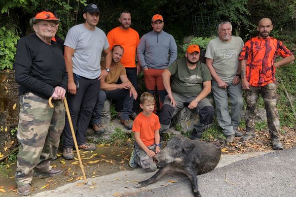 La chasse aux sangliers, l'occasion de se retrouver toutes générations confondues