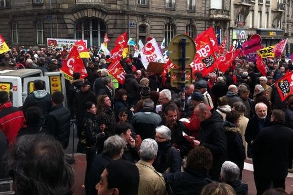 Manifestation à Limoges (illustration)