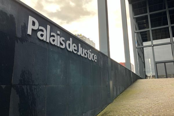 Le Palais de justice de Nantes, photo prise le 25 octobre 2024