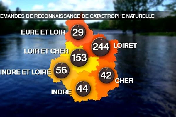 Plusieurs centaines de communes de la région ont demandé la reconnaissance de catastrophe naturelle