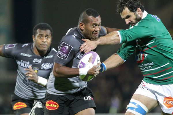 La Rochelle/Bayonne le 20 octobre 2016 en Challenge Cup.