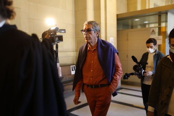 27 mai 2020 : Patrick Balkany à son arrivée à la cour d'Appel de Paris