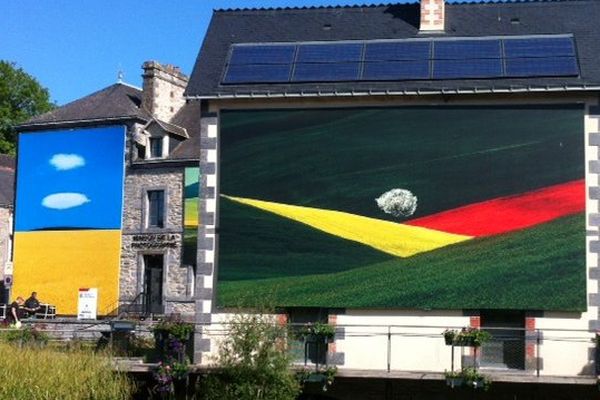 Franco Fontana "les couleurs de la terre" région des Pouilles, Italie, 1995