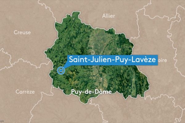 L'accident, fatal à un jeune conducteur de 18 ans, s'est produit à hauteur de Saint-Julien-Puy-Lavèze