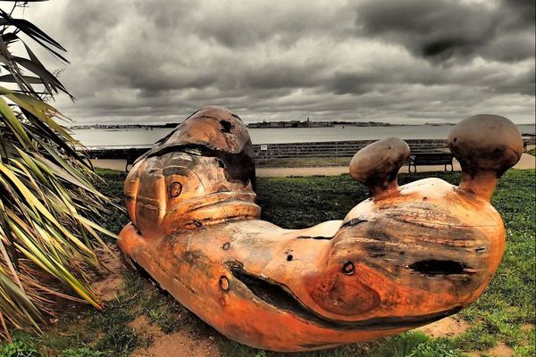 "Margot l'escargot" du Kernével à Larmor-Plage (Morbihan) 26 mai 2018